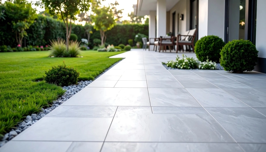 Carrelage format XXL en région alpine